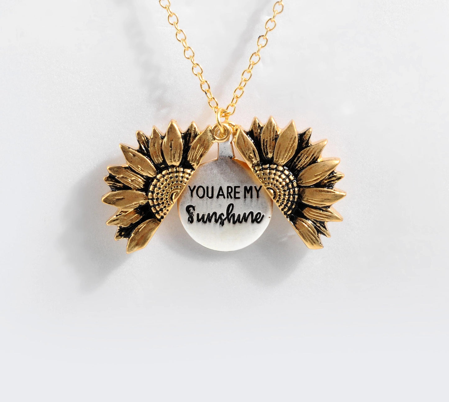 Sunflower You are my sunshine Necklace