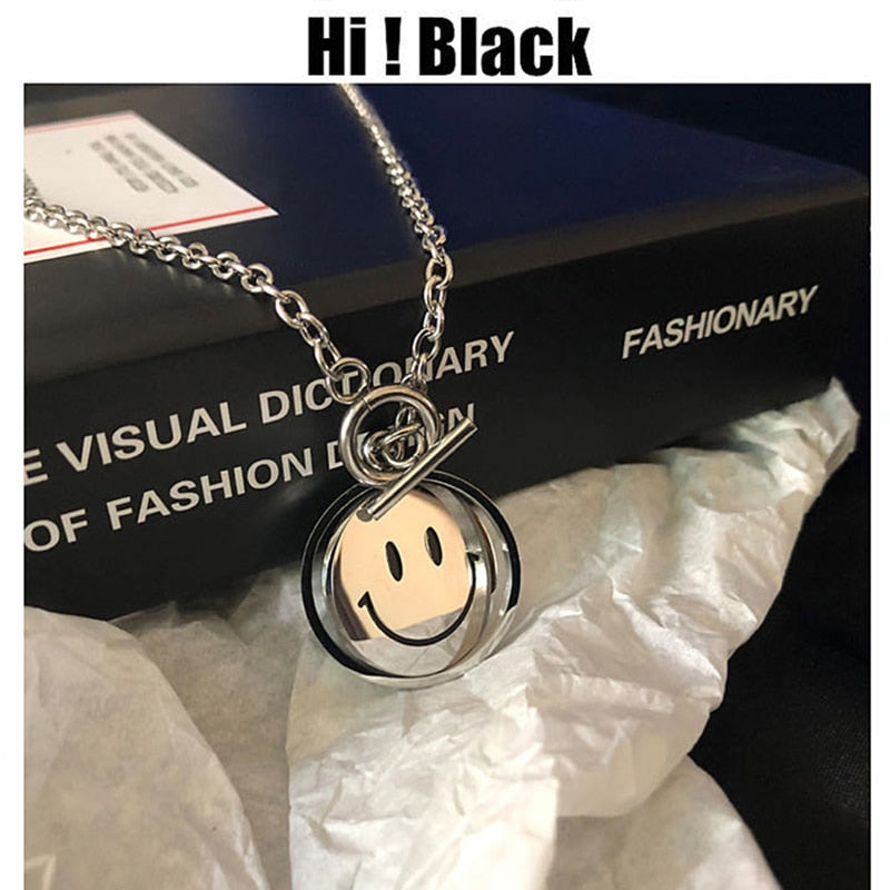 Street Smiley Necklace