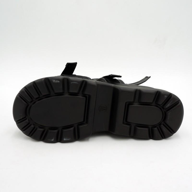 Women's Leather Platform Sandals